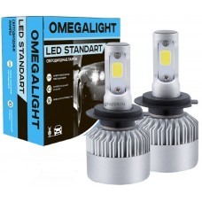 Головной свет LED Omegalight Standart 3000K H4 2400lm